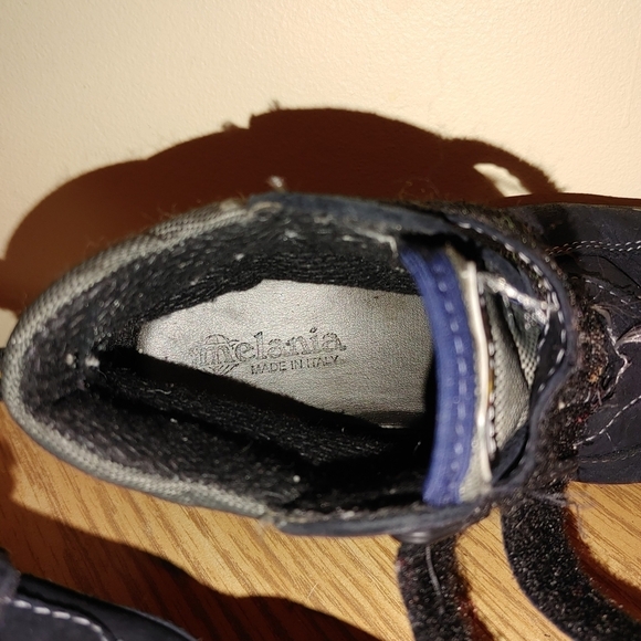 Melania Velcro closure Toddler boy leather boots size 28/9 - Picture 7 of 7
